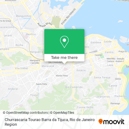 Churrascaria Tourao Barra da Tijuca map
