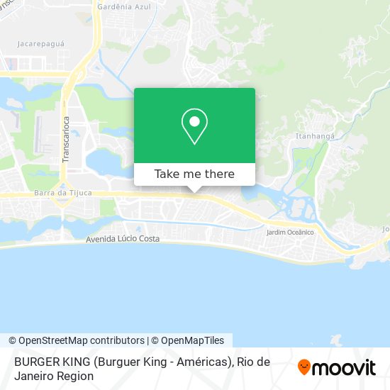 BURGER KING (Burguer King - Américas) map