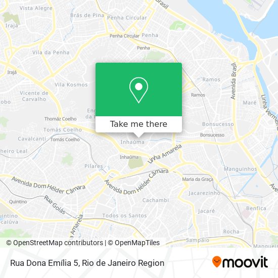 Rua Dona Emília 5 map