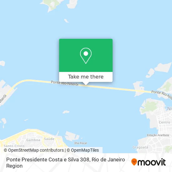 Ponte Presidente Costa e Silva 308 map