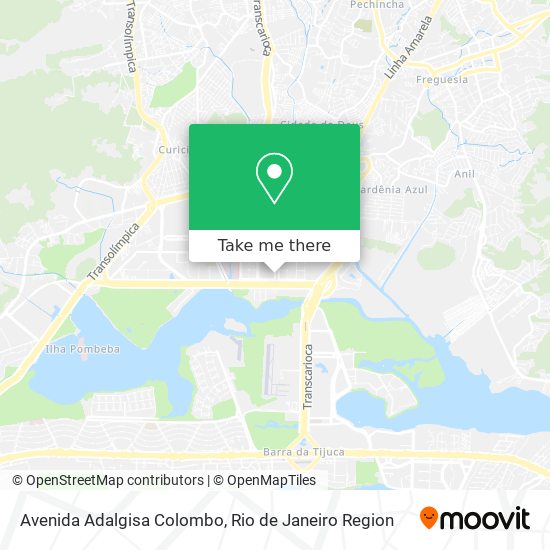 Avenida Adalgisa Colombo map