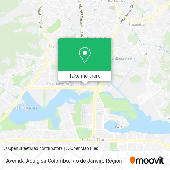Avenida Adalgisa Colombo map
