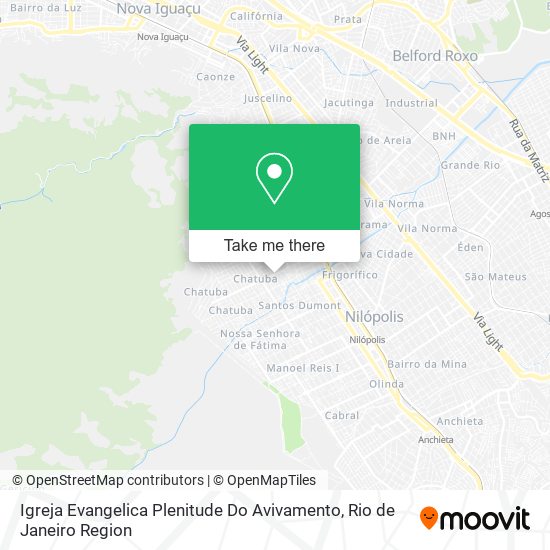 Igreja Evangelica Plenitude Do Avivamento map
