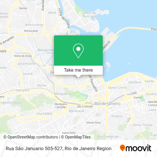 Rua São Januario 505-527 map