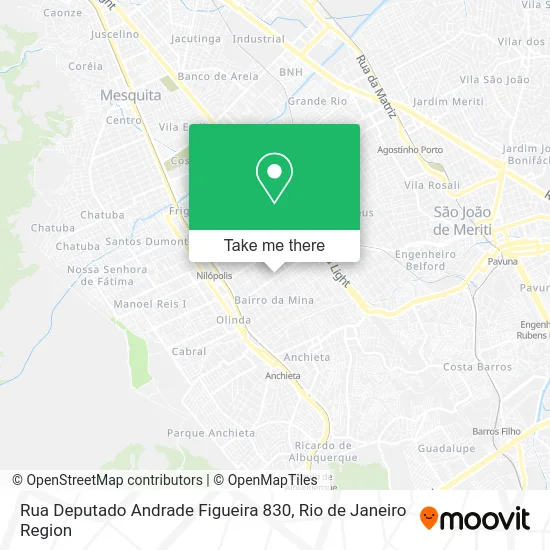 Rua Deputado Andrade Figueira 830 map