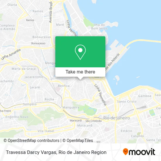 Travessa Darcy Vargas map