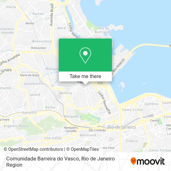 Comunidade Barreira do Vasco map