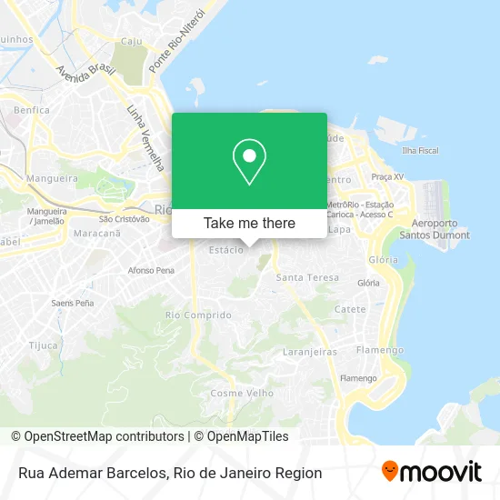 Rua Ademar Barcelos map