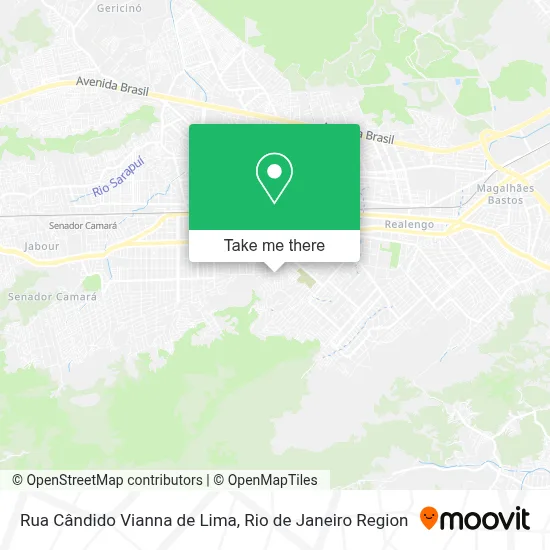 Rua Cândido Vianna de Lima map