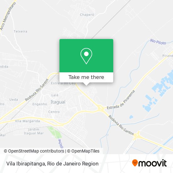 Vila Ibirapitanga map