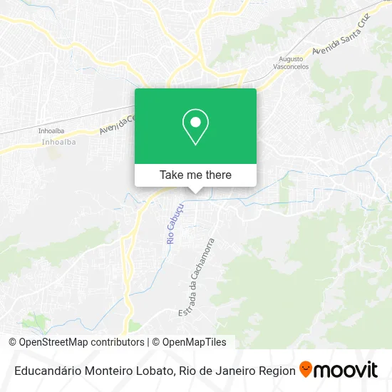 Educandário Monteiro Lobato map