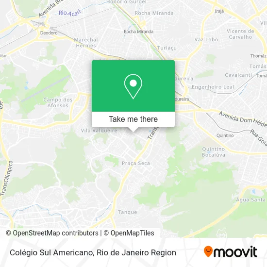 Colégio Sul Americano map