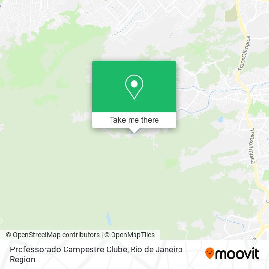 Mapa Professorado Campestre Clube