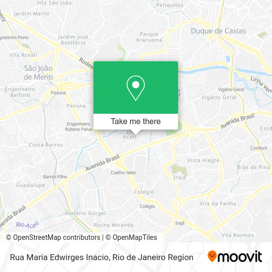 Rua Maria Edwirges Inacio map