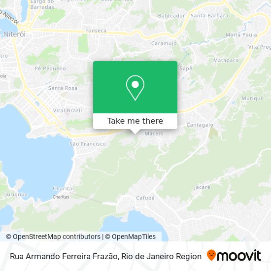 Rua Armando Ferreira Frazão map