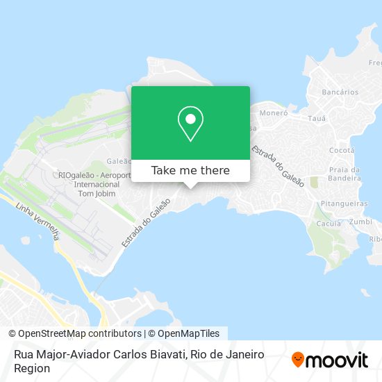 Rua Major-Aviador Carlos Biavati map