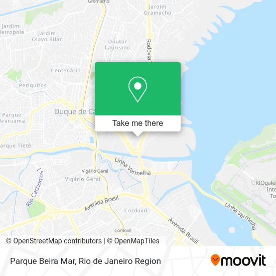 Parque Beira Mar map