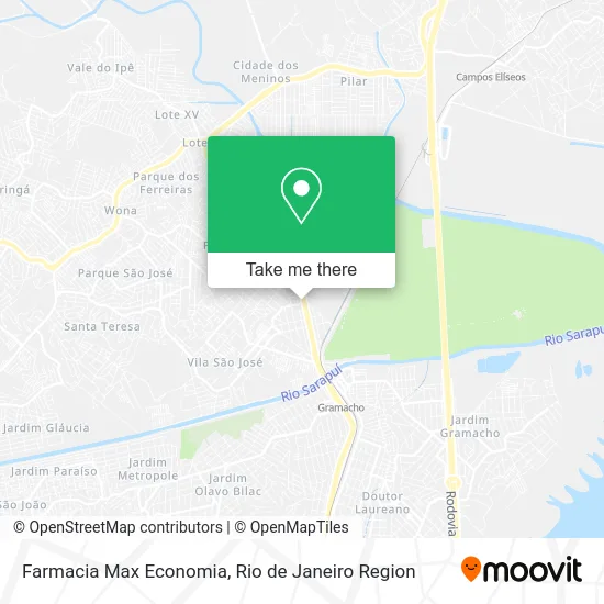 Farmacia Max Economia map