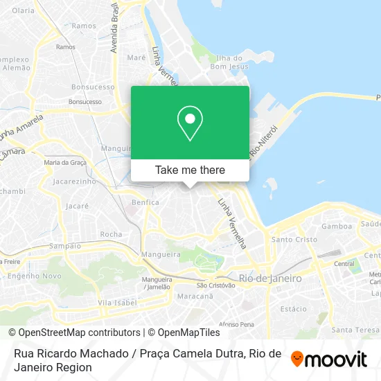 Rua Ricardo Machado / Praça Camela Dutra map