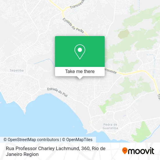Rua Professor Charley Lachmund, 360 map