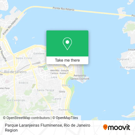 Parque Laranjeiras Fluminense map