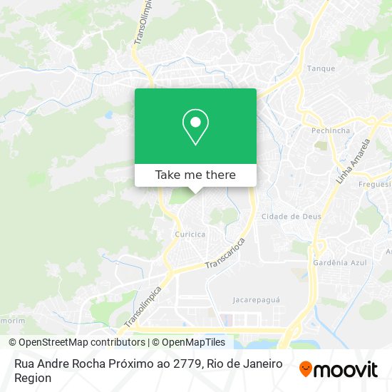 Rua Andre Rocha Próximo ao 2779 map