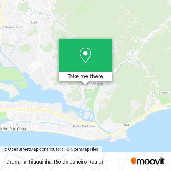 Drogaria Tijuquinha map