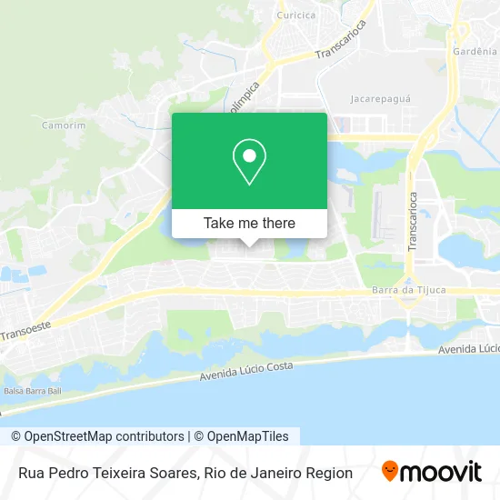 Rua Pedro Teixeira Soares map