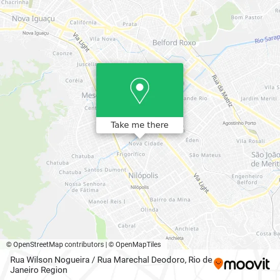 Rua Wilson Nogueira / Rua Marechal Deodoro map
