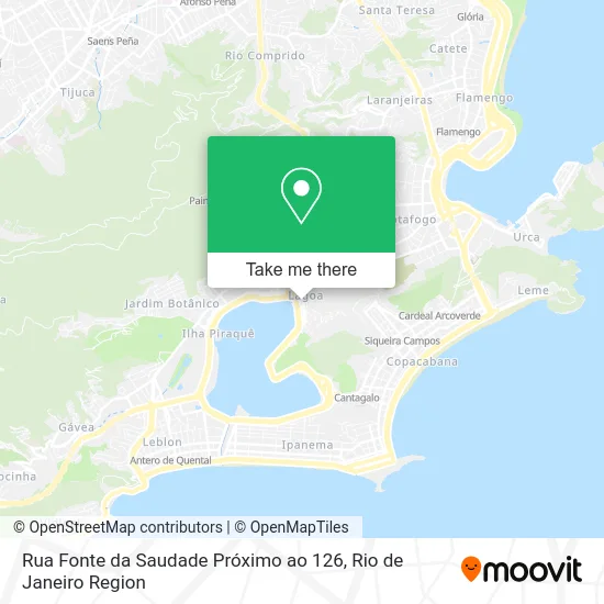 Rua Fonte da Saudade Próximo ao 126 map