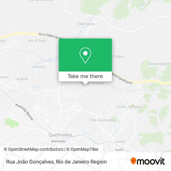Rua João Gonçalves map