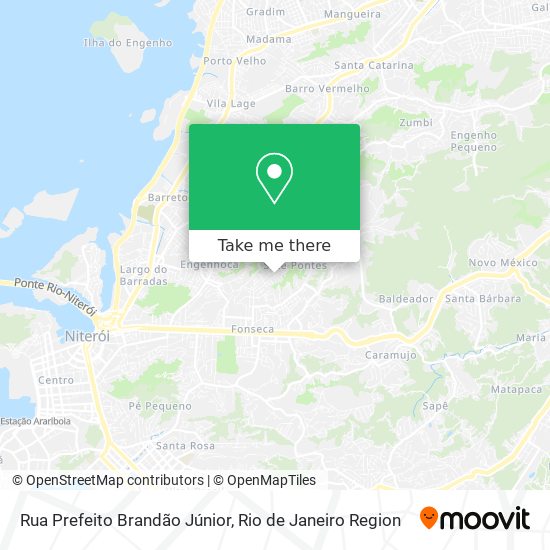 Rua Prefeito Brandão Júnior map