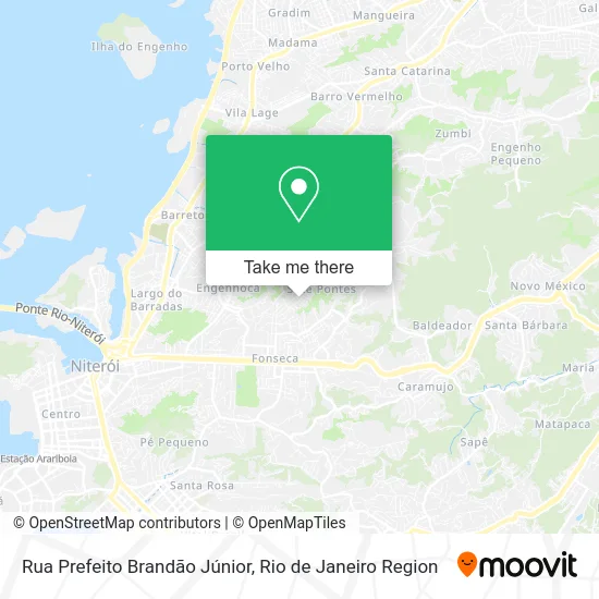 Rua Prefeito Brandão Júnior map
