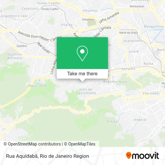 Rua Aquidabã map