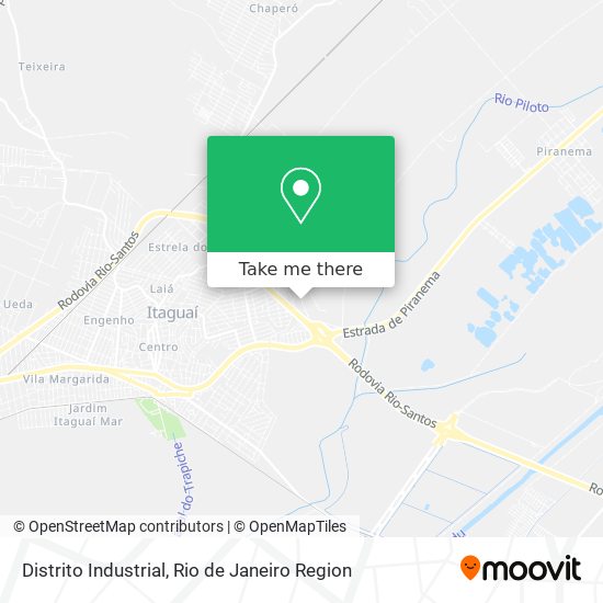Distrito Industrial map