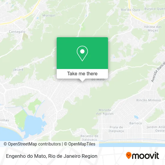 Engenho do Mato map