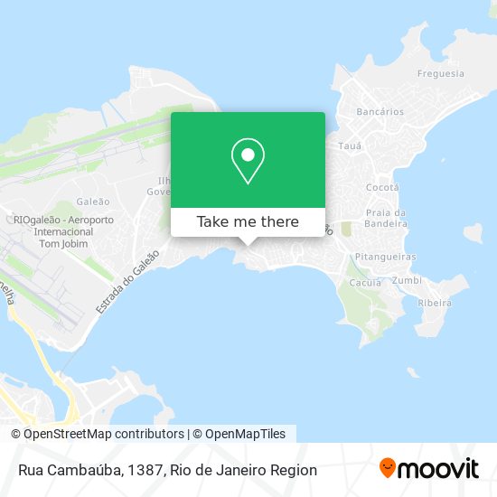 Rua Cambaúba, 1387 map