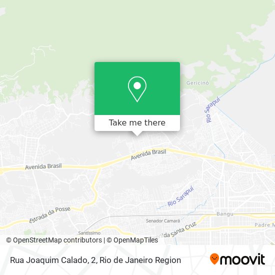 Rua Joaquim Calado, 2 map