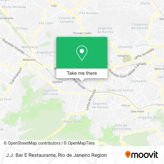 J.J. Bar E Restaurante map