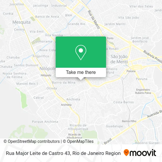 Rua Major Leite de Castro 43 map