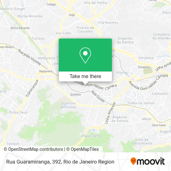 Rua Guaramiranga, 392 map