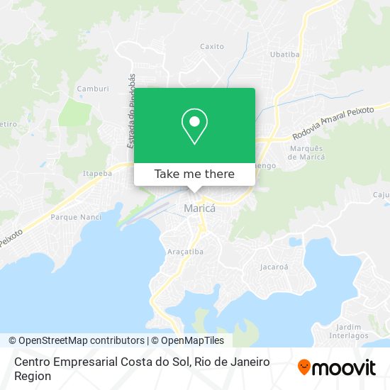 Mapa Centro Empresarial Costa do Sol