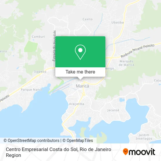 Centro Empresarial Costa do Sol map