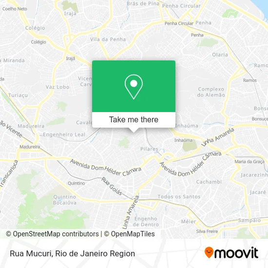 Rua Mucuri map