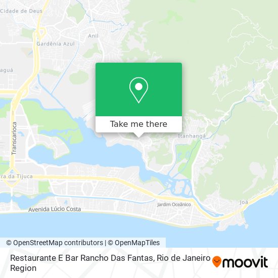 Restaurante E Bar Rancho Das Fantas map
