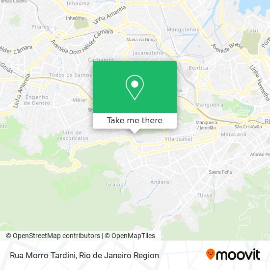 Rua Morro Tardini map