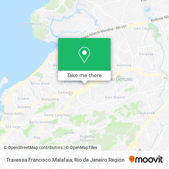 Travessa Francisco Malafaia map