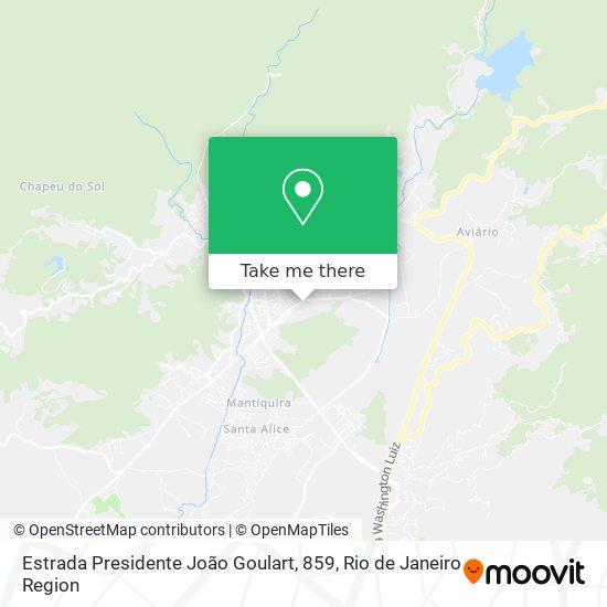 Estrada Presidente João Goulart, 859 map