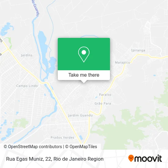 Rua Egas Muniz, 22 map