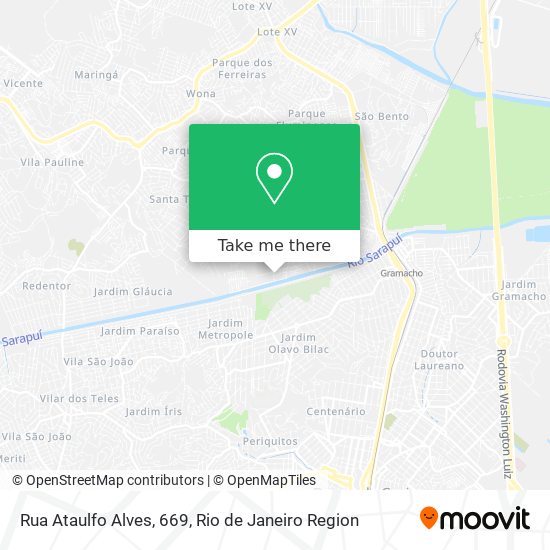 Rua Ataulfo Alves, 669 map